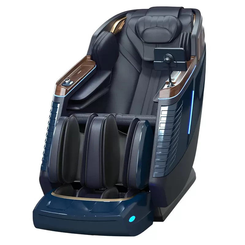 Modern Style 4D SL Track Best Massage Chair Zero Gravity for Neck thumbnail 3